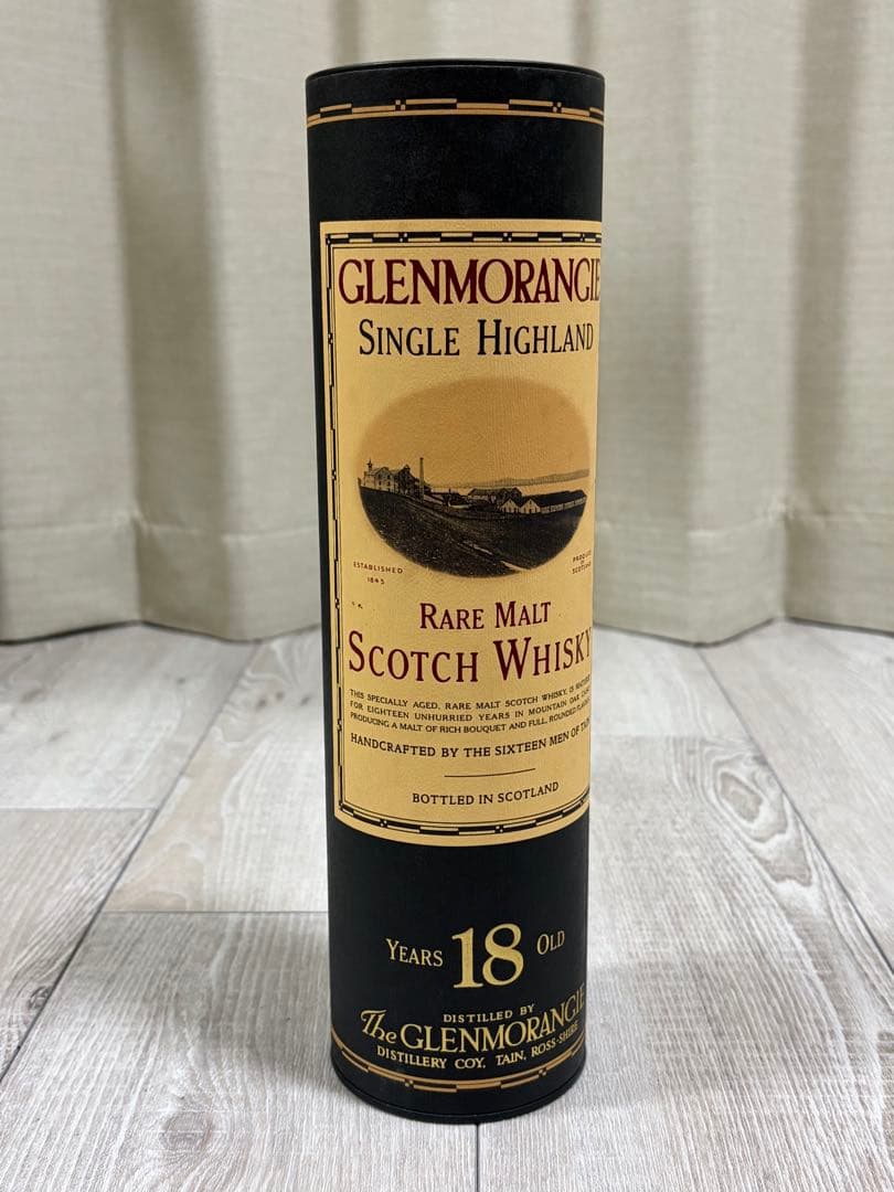 グレンモーレンジ18年 ウイスキー 750ml 旧ボトル レアモルト 新品未開栓