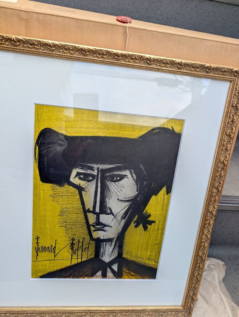 ベルナール ビュッフェ　リトグラフ トレロ【闘牛士】