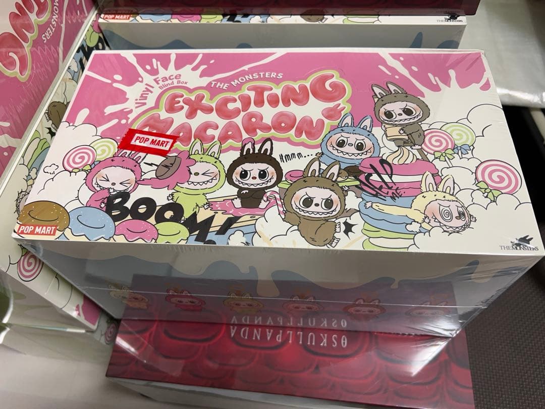 POPMART LABUBU macaron ぬいぐるみシリーズ