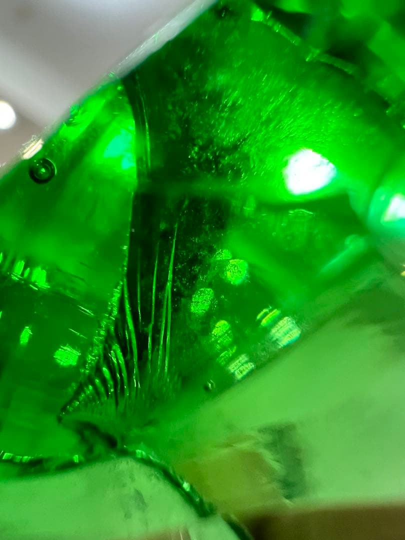 美✨希少✨本物 シエラ産 純正 アンダラクリスタル ✨魔法使いマーリングリーン✨