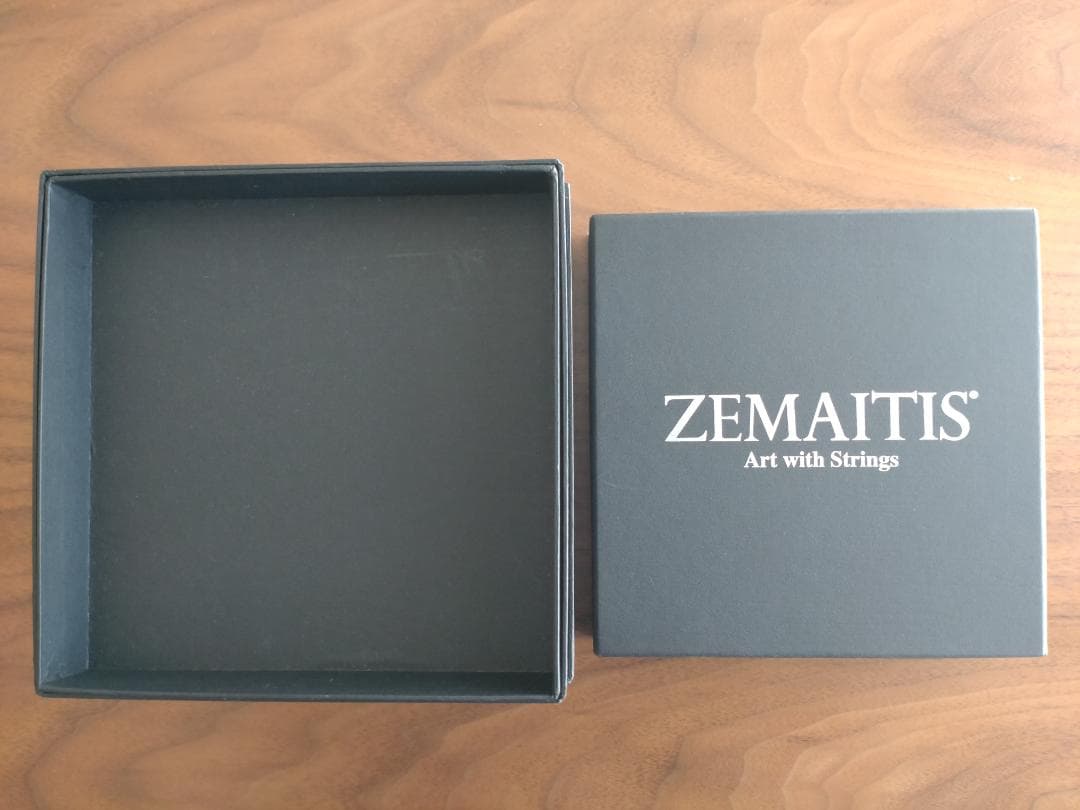 ZEMAITIS 鏃形エンブレム 2003年製 オフィシャル本革ストラップ