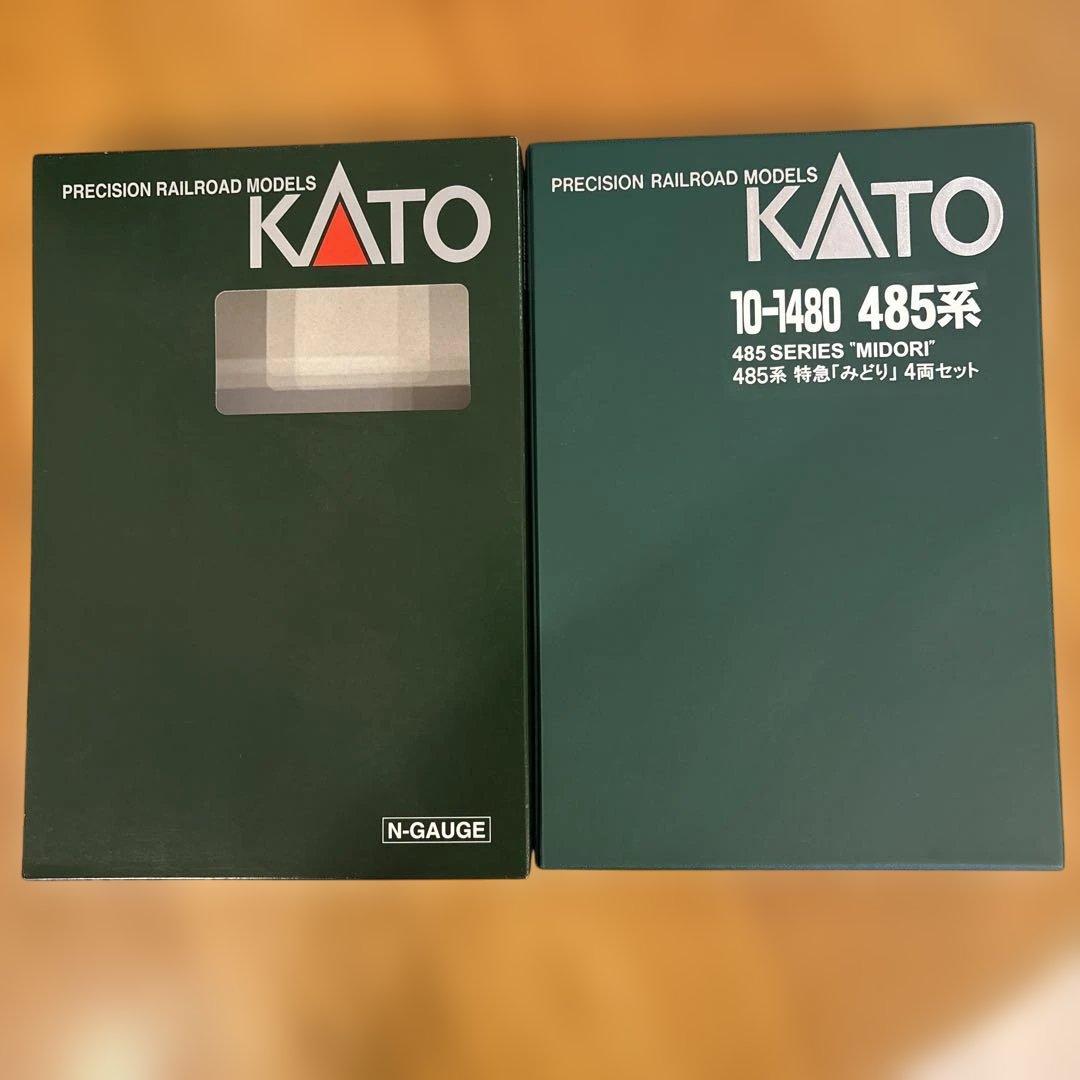 【新同】KATO 10-1480 485系 特急みどり4両セット④付属品未開封