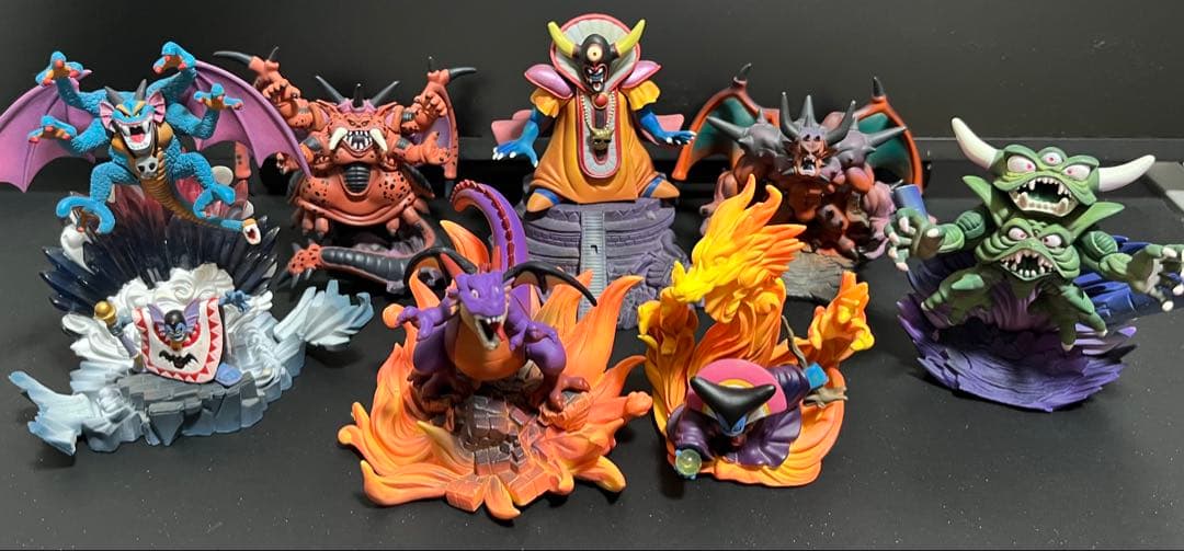 ドラゴンクエスト　モンスターギャラリー　魔王セット　フィギュア
