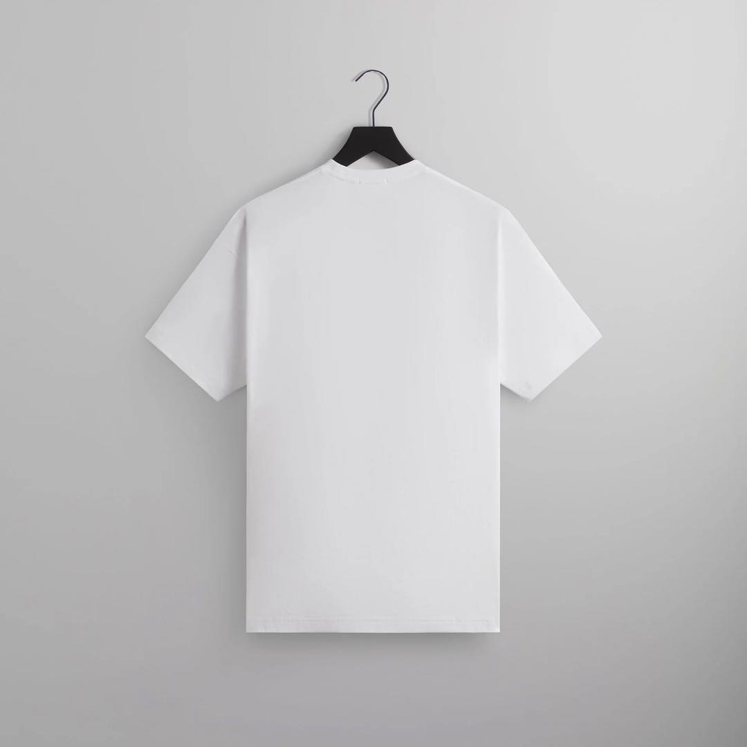 新品　KITH　立体感のあるパフプリント仕様　合わせ易い希少な赤ボックスロゴＴ