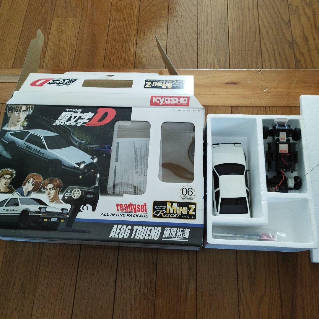 【今月限り】ミニッツレーサー　イニシャルD　藤原拓　AE86　TRUENO
