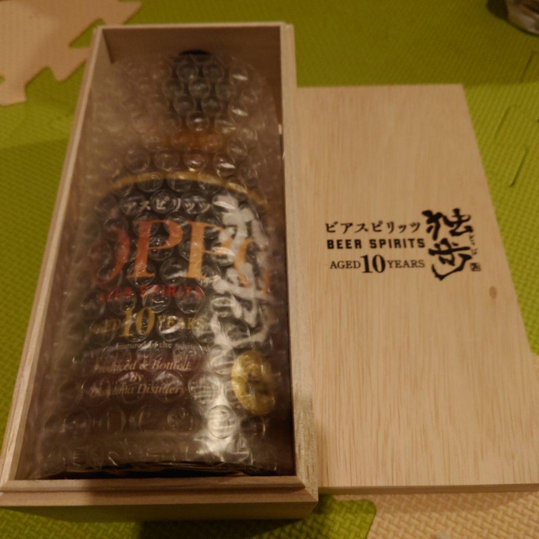 希少品！宮下酒造 ビアスピリッツ独歩 10年 木箱入り 限定品