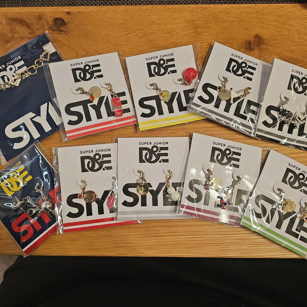 SUPER JUNIOR D&E STYLE ブレスレット・チャームセット