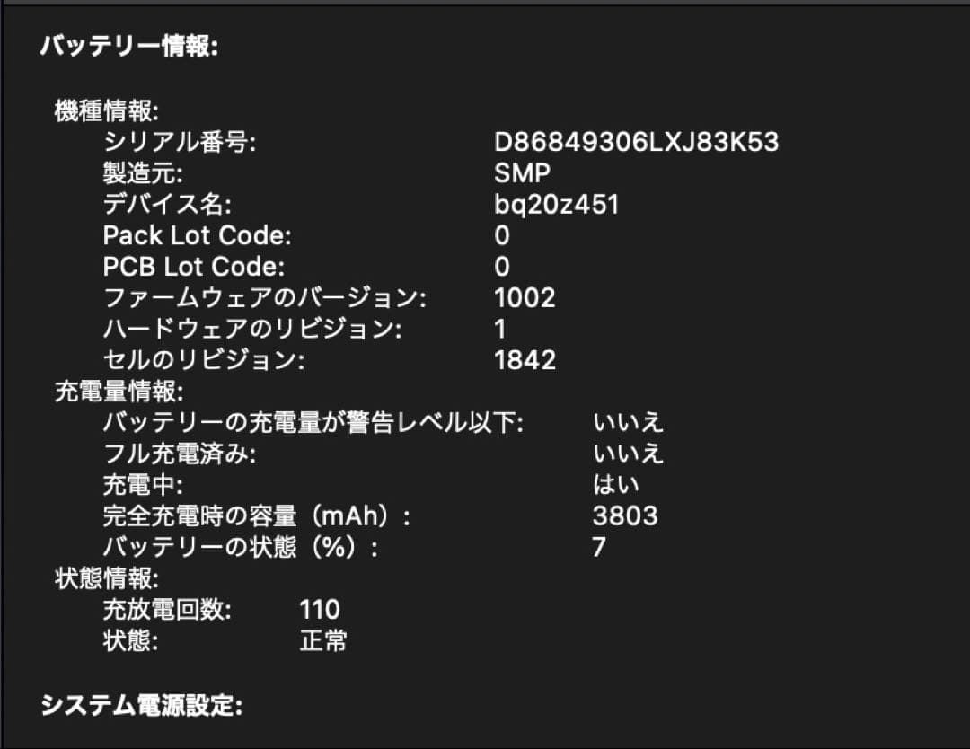 【美品】Apple MacBook 13インチ 256GB スペースグレー