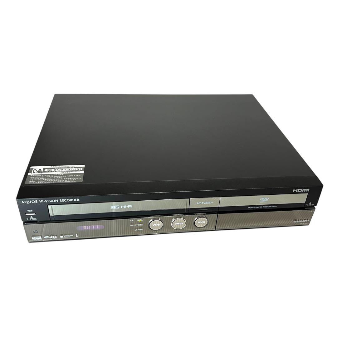 SHARP AQUOS HDD DVD ビデオ一体型レコーダー DV-ACV52