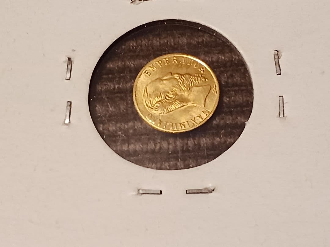 メキシコ 金貨 1ペソ 未使用　本物