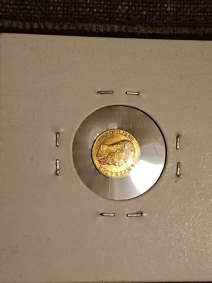 メキシコ 金貨 1ペソ 未使用　本物