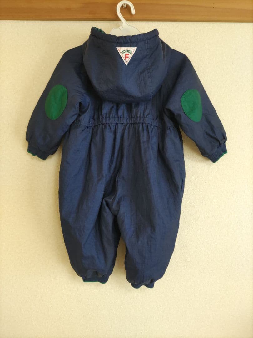 familiar ネイビー ジャンプスーツ 90cm