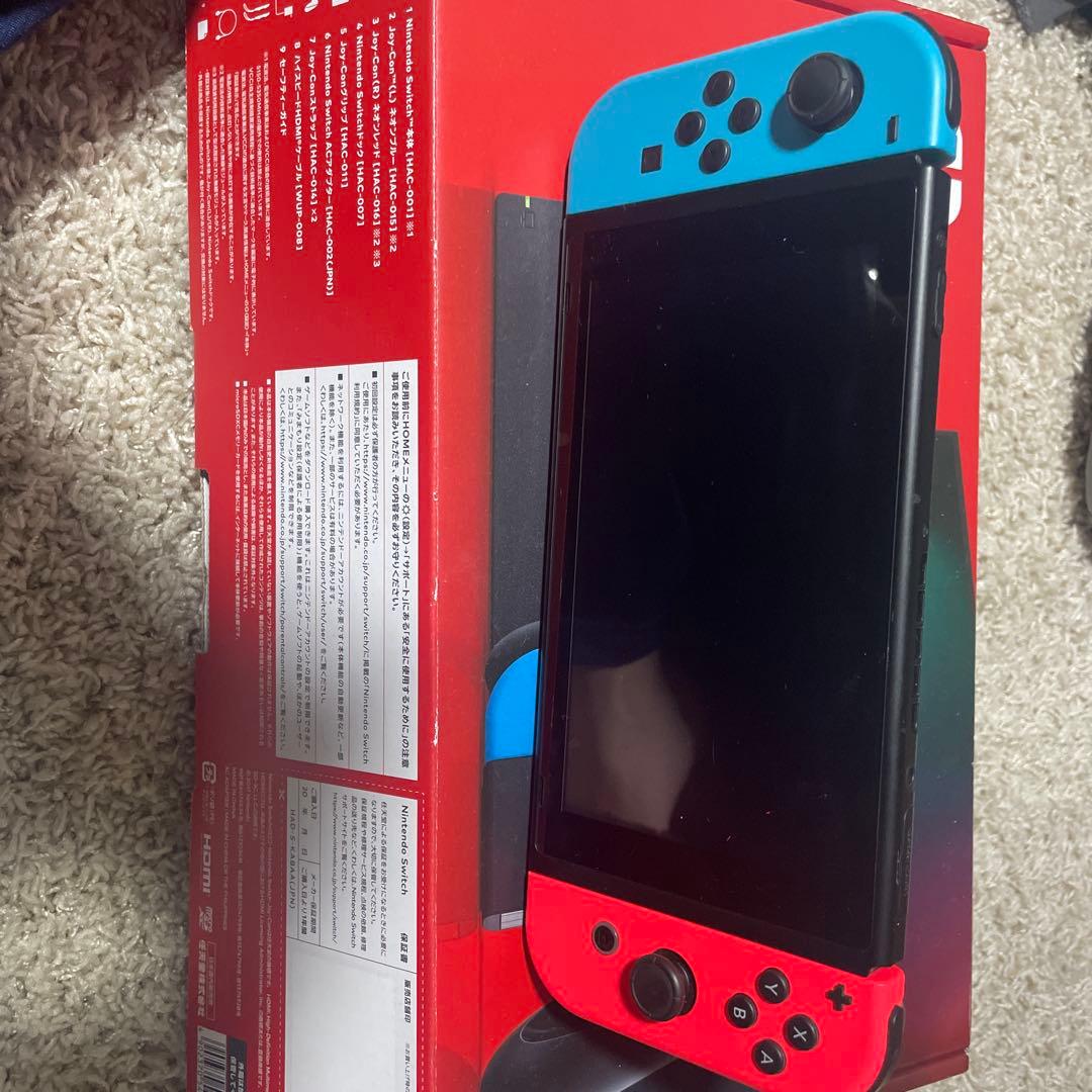 Nintendo Switch ネオンレッド/ブルー 本体 　PROコン