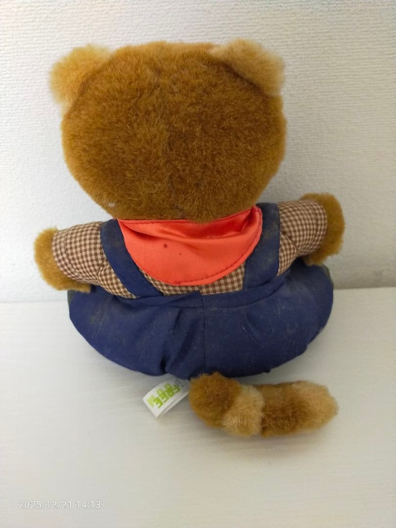 フリーダム クマのぬいぐるみ 1984年製　昭和レトロ