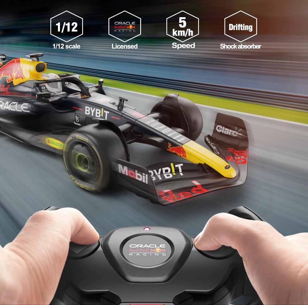 【送料込】RASTAR 1/12 レッドブル RB18 ラジコンカー F1