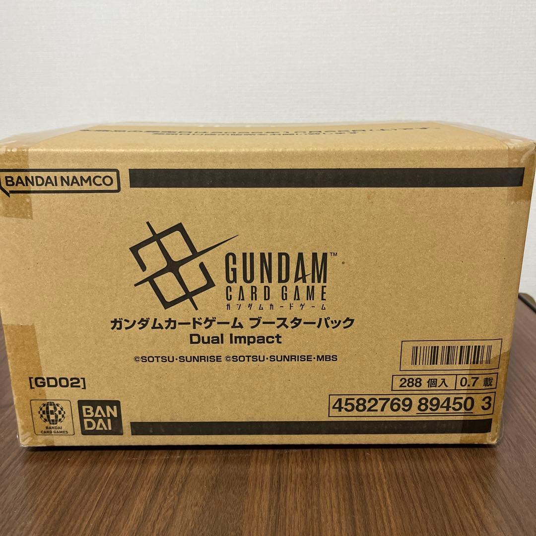 ガンダムカードゲーム　Dual impact 1カートン　新品未開封