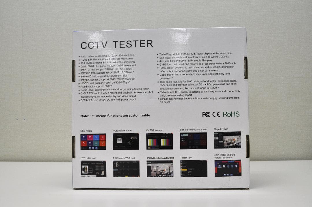 【未使用品】CCTVカメラテスター 9800MOVTADHSPlus