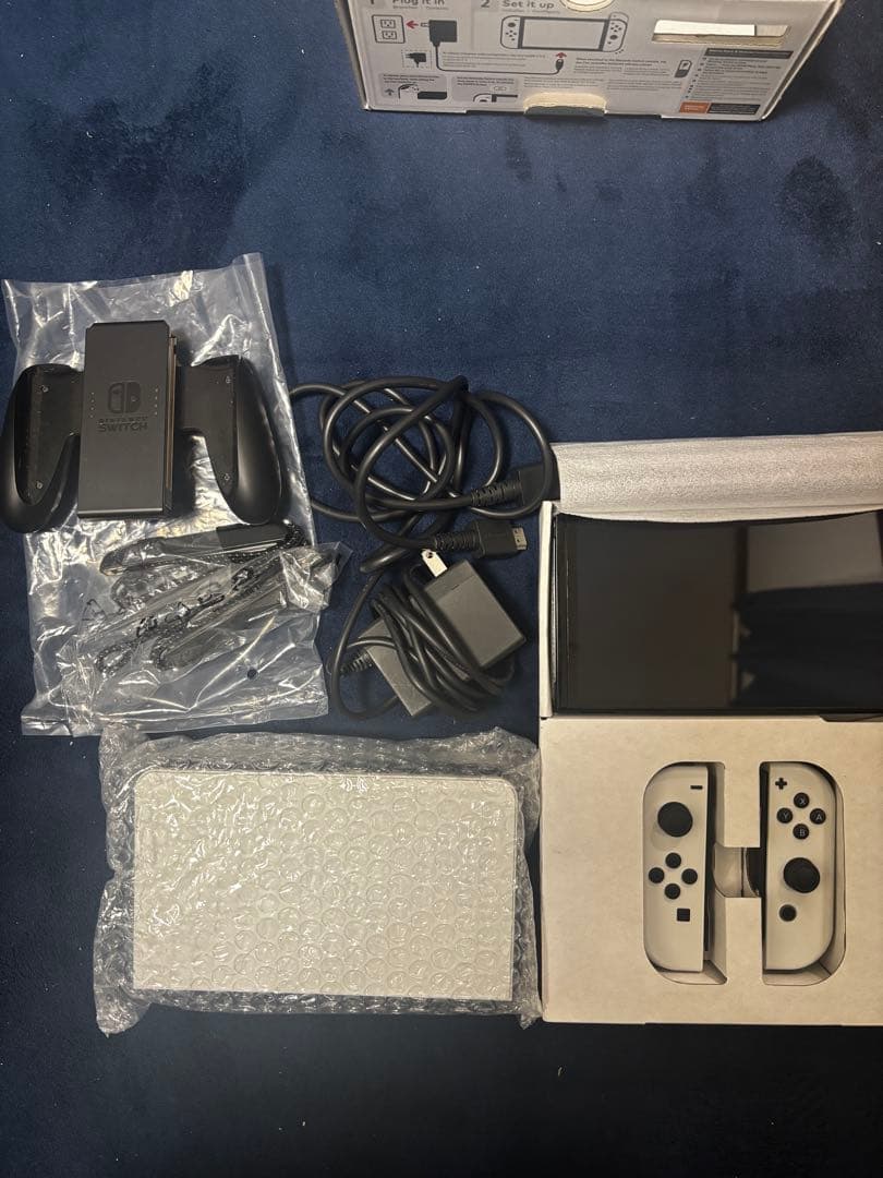 Nintendo Switch 有機elモデル本体 ホワイト/グレー