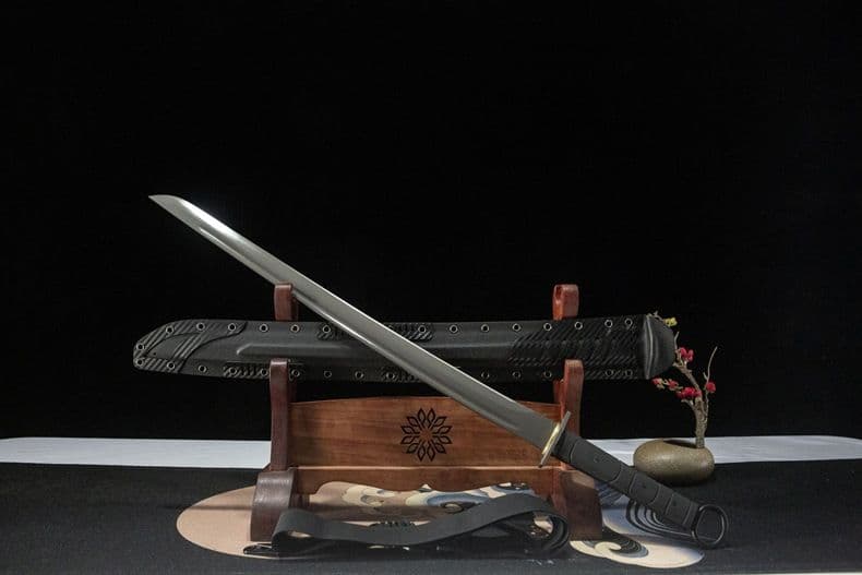 漢環の長刀 戦術刀 古兵器 武具　刀装具 護身工具 手鍛造打 鋼刀 冷兵器 映画