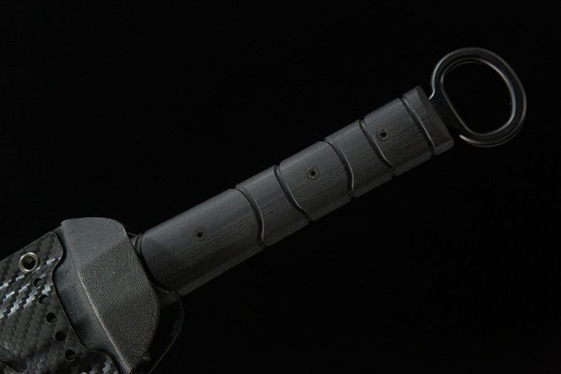 漢環の長刀 戦術刀 古兵器 武具　刀装具 護身工具 手鍛造打 鋼刀 冷兵器 映画