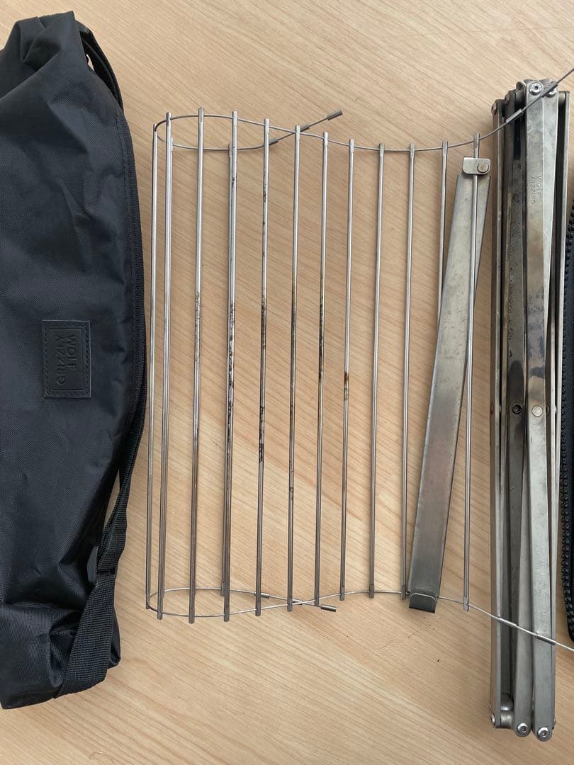 ウルフアンドグリズリー　 焚き火台ファイアーセーフ&グリルM1セット