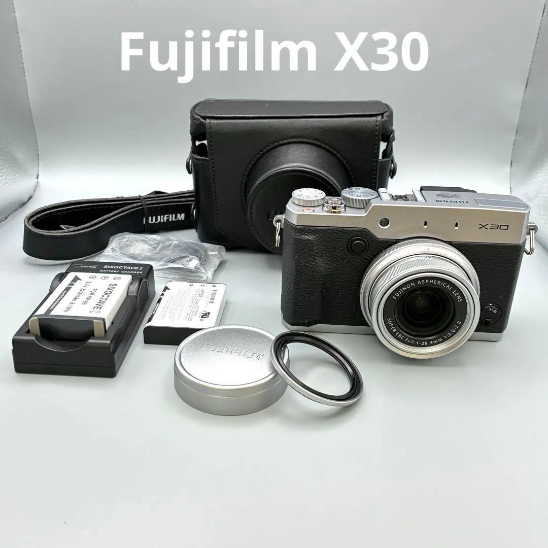 Fujifilm X30 シルバー コンパクト デジタルカメラ Fuji X