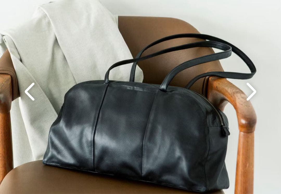 「がんばりどきも私らしく」一田憲子さんとつくったラウンドレザーバッグ