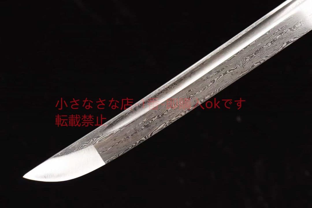 26寸百錬模様鋼武士太刀一徳淵 古兵器 武具 刀装具 日本刀 模造刀 居合刀