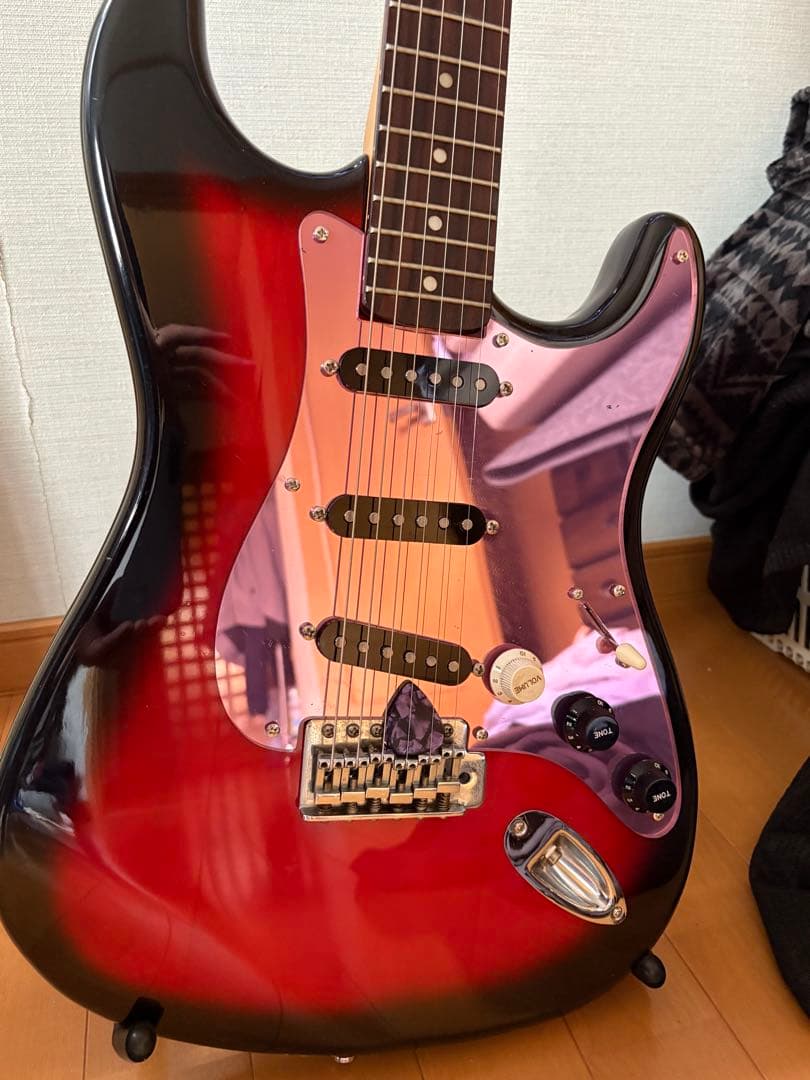 最終値下げ【バーズアイ・虎杢ネック】Galaxy Red風