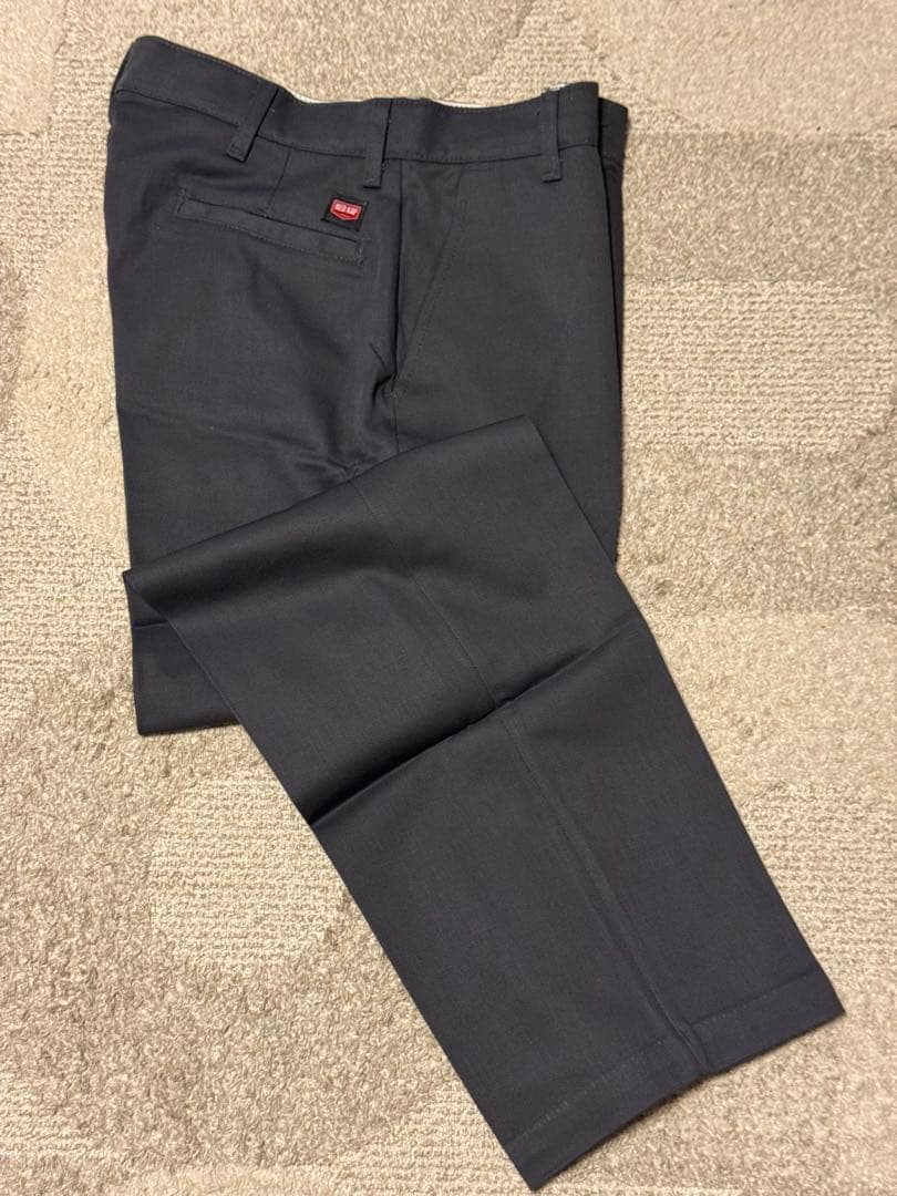RED KAP PC20コットンチノワークパンツ未使用 32/32 ダークグレー