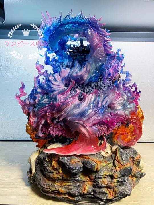 pop  カイドウ ジオラマ ワンピース　フィギュア　ワノ国編　鬼ヶ島　ギア5