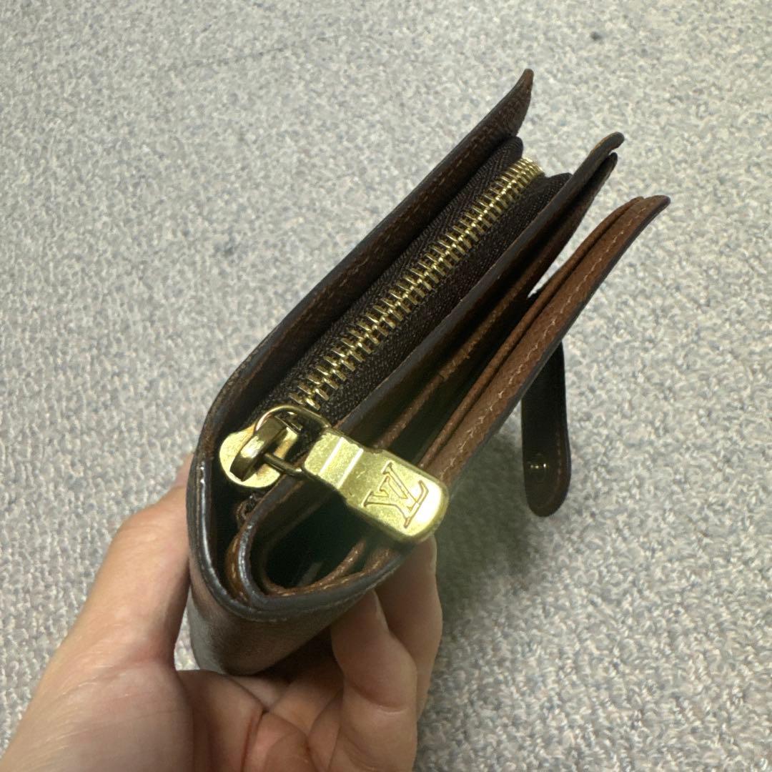 【美品】Louis Vuitton 二つ折り財布 モノグラム