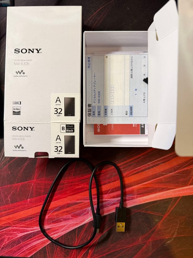 SONY NW-A306 デジタルオーディオプレーヤー ブラック
