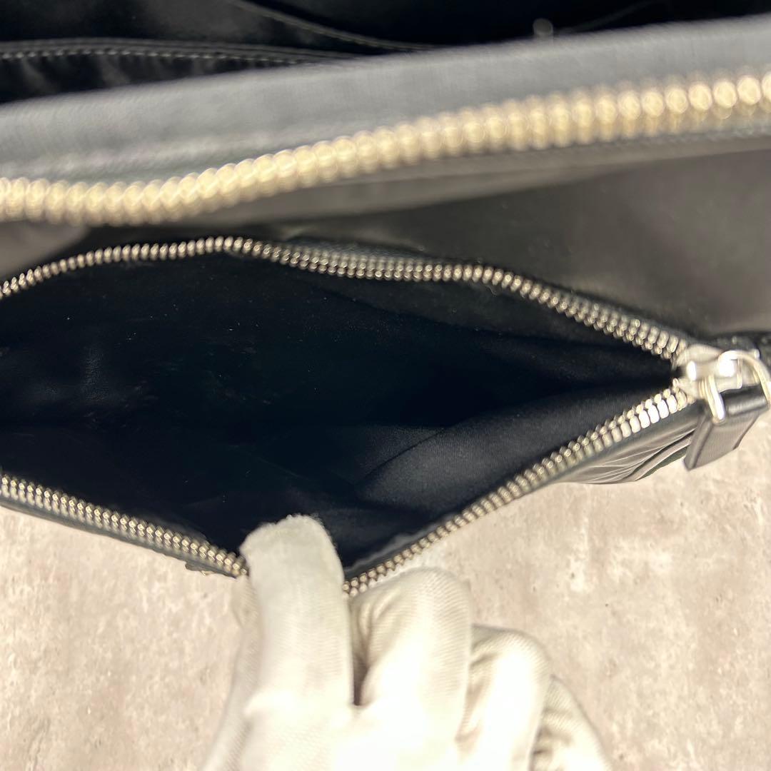 【保存袋・南京錠付】 プラダ キャリーケース 2室 スーツケース 三角ロゴ