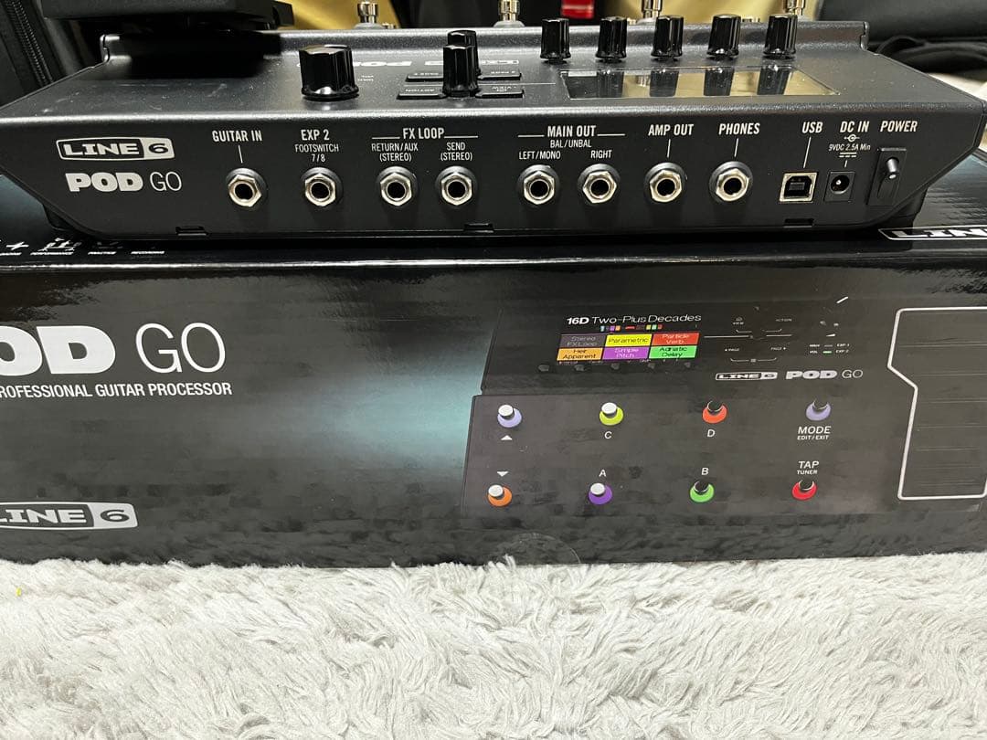 値下げ⭕️LINE 6 POD GO ギターエフェクター