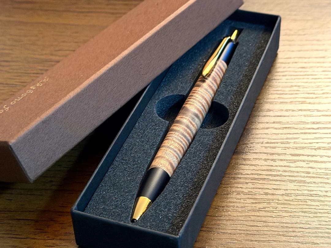 あけぼの工房 ジェニュインマホガニープレミアムグレネード シャープペン 0.5