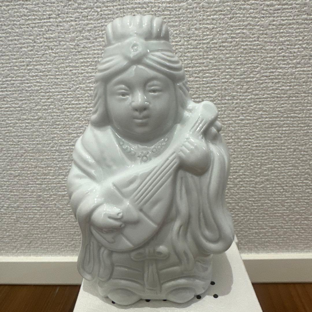 有田焼　鍋島焼　繁仙作 七福神　白磁　縁起物　アンティーク　ビンテージ