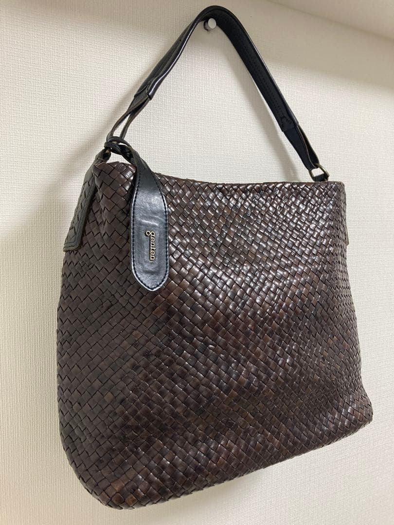 genten ラストリコ 2way ショルダーバッグ　トートバッグ　メッシュ