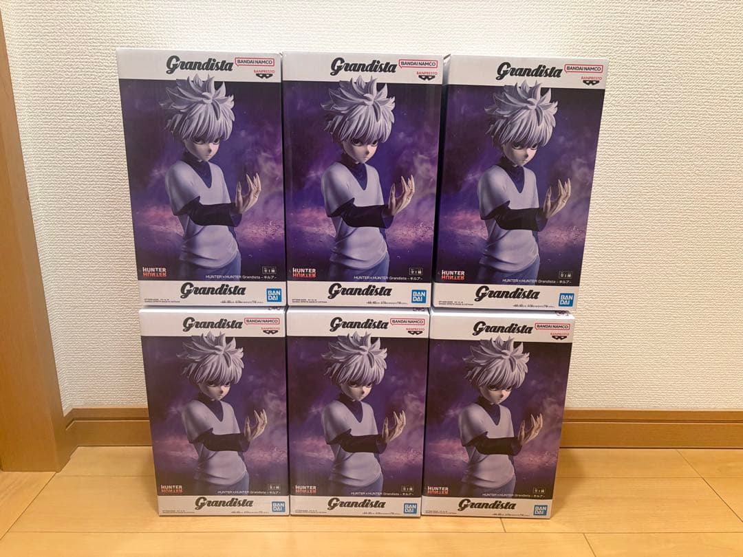 HUNTER x HUNTER Grandista キルア　フィギュア　6体