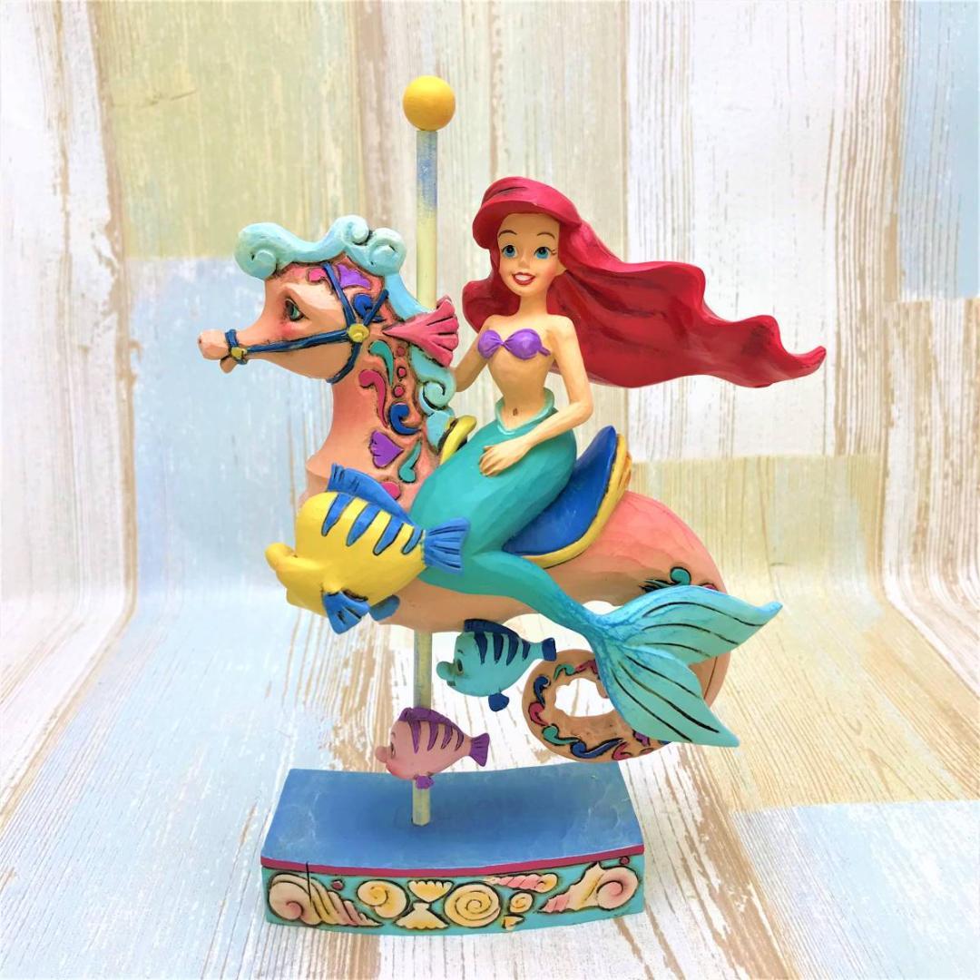 激激レア★リトル・マーメイド アリエル メリーゴーランド 馬車 フィギュア