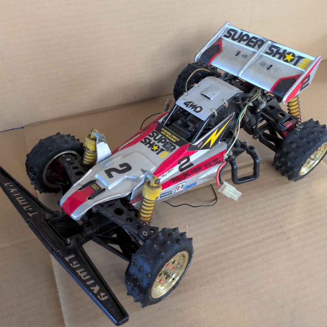 ラジコンカー　タミヤ　SUPER SHOT　バッテリー無し　ジャンク品