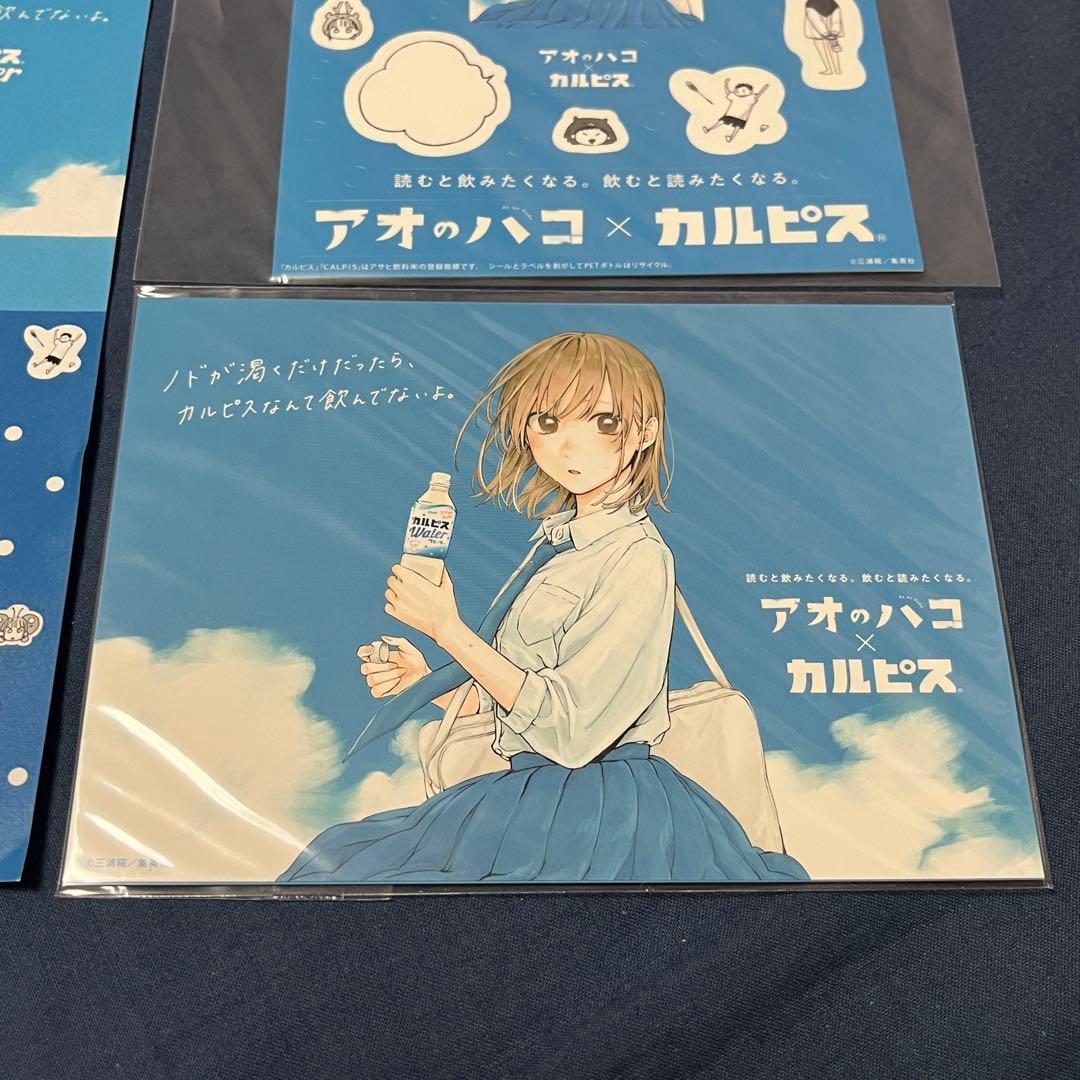 【限定品】　カルピス　アオのハコ　キャンペーン品