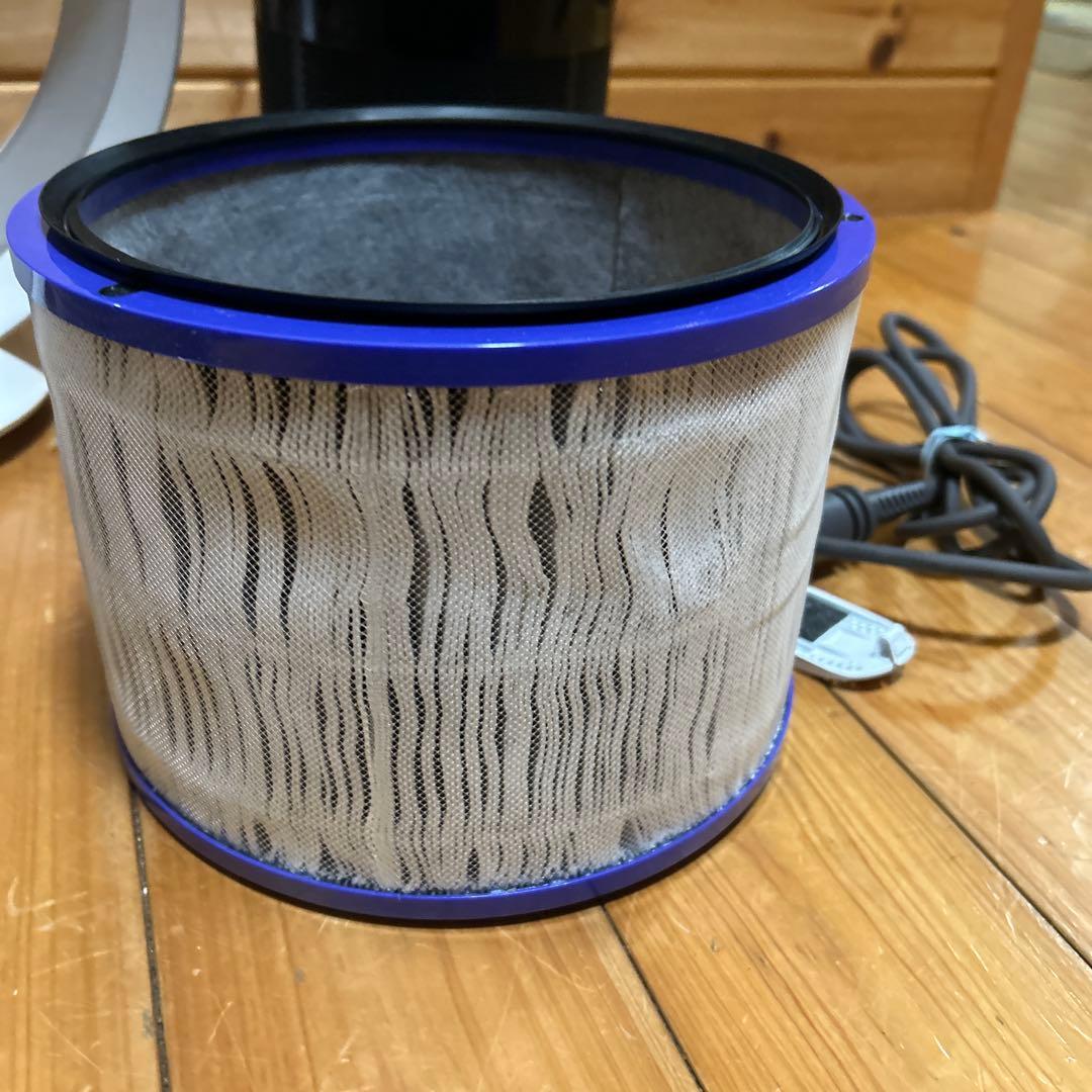 空気清浄機能付き扇風機　羽根なし　DP01　ダイソン　dyson　白　シルバー