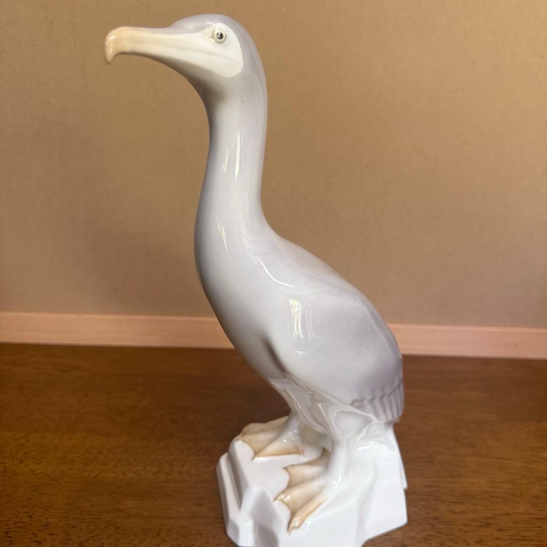 Noritake ノリタケ　ボーンチャイナ　鵜　置物　フィギュリン　26cm
