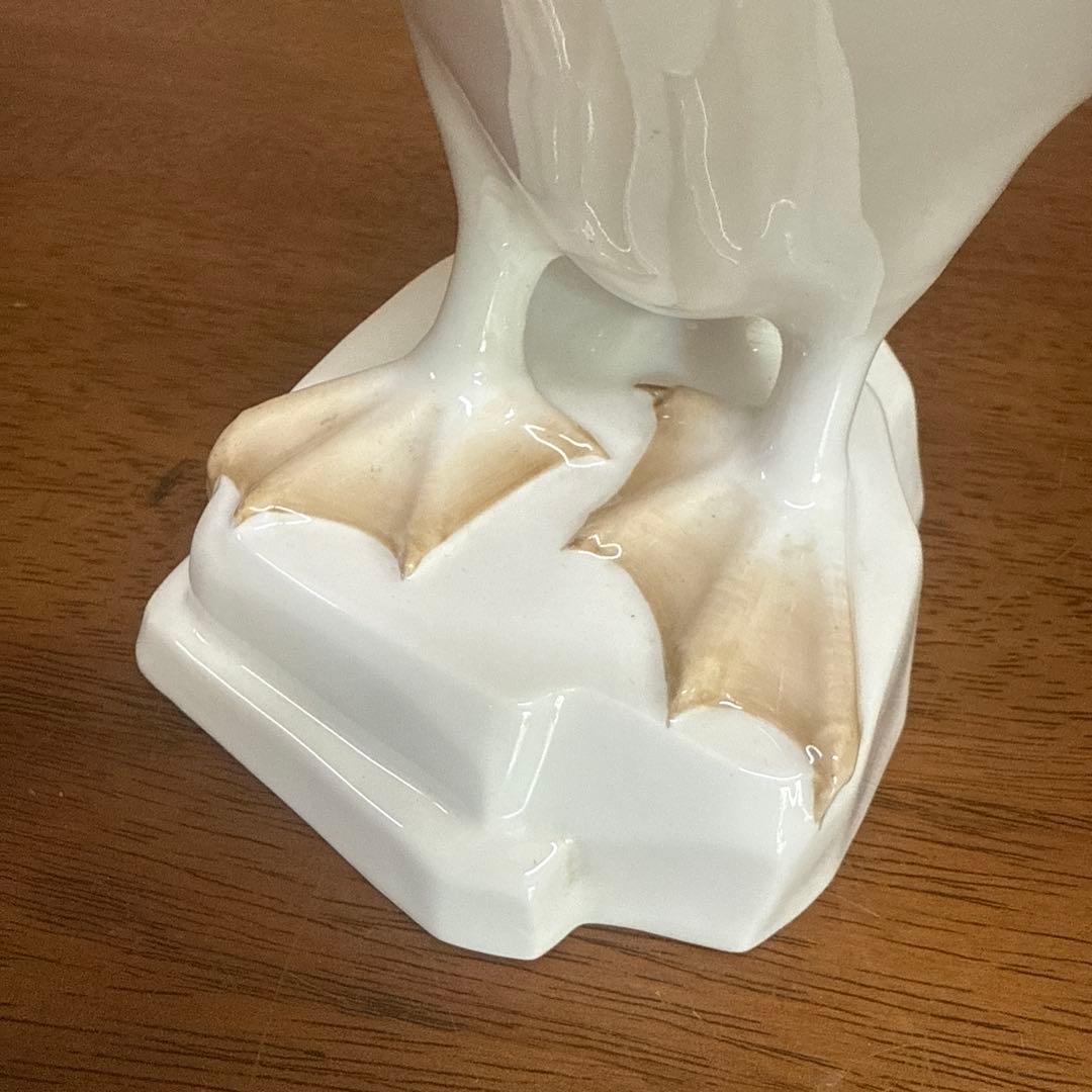 Noritake ノリタケ　ボーンチャイナ　鵜　置物　フィギュリン　26cm