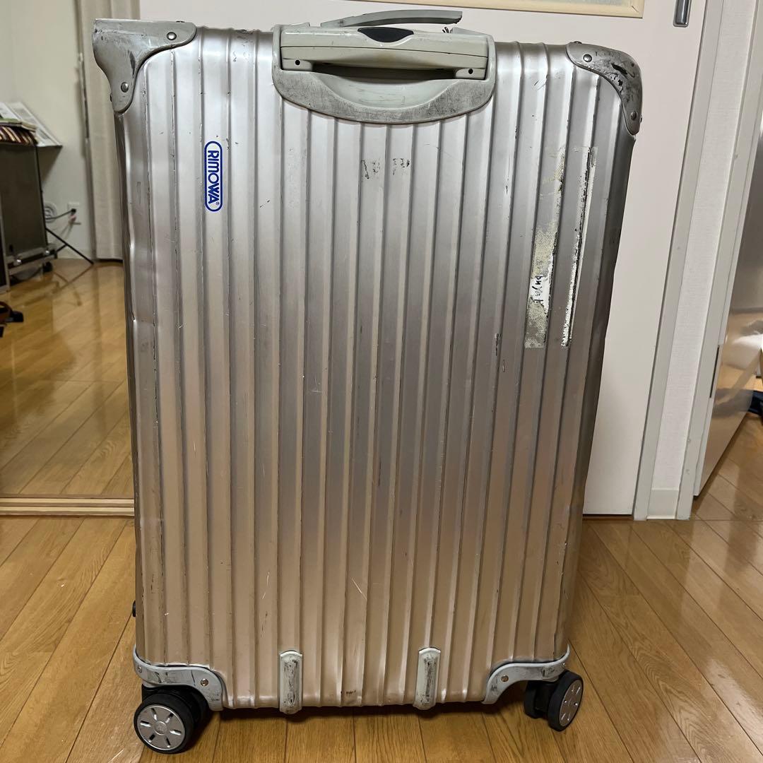 ジャンク品　RIMOWA トパーズ　アルミ製　大型