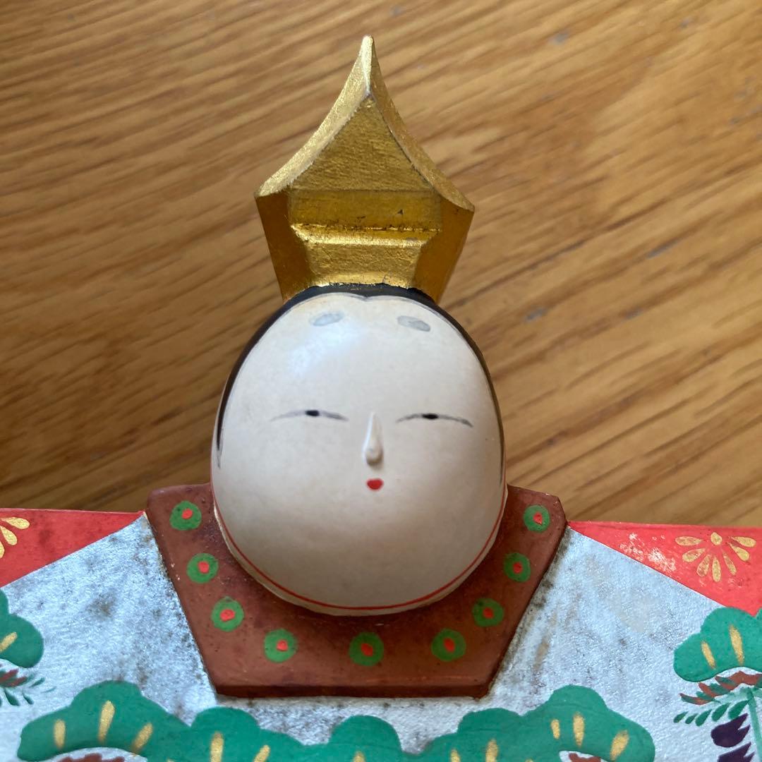 雛人形 一刀彫