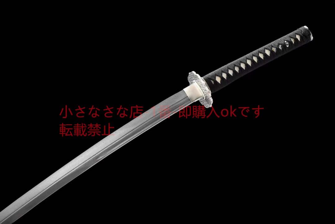 模様鋼小烏丸『鴻運打刀』武具　刀装具　日本刀　模造刀 居合刀