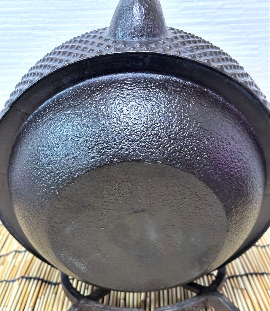 未使用品、栞付　南部成龍堂鋳造所　伝統工芸士 及川 光正(齋峰)３０型　売約済み