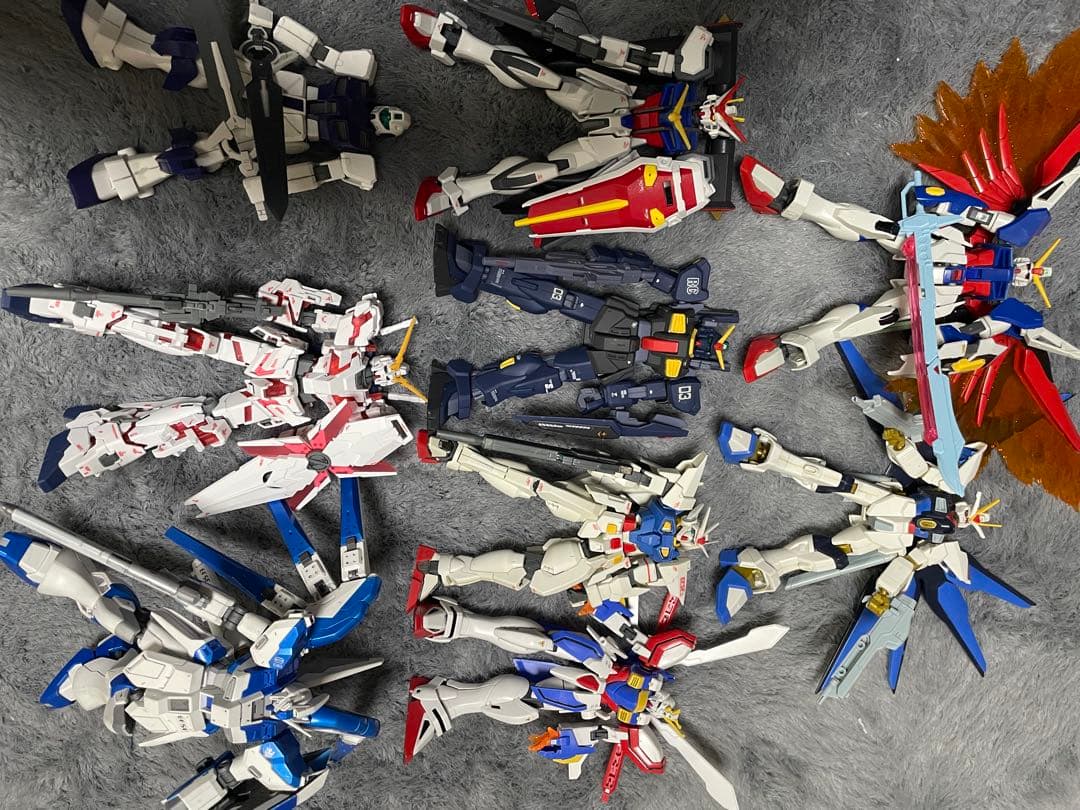 1/144 HG ガンプラ 9体 完成品 ジャンク（＋ゲルググ追加しました）